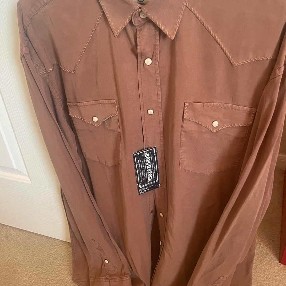 Brown Western Shirt